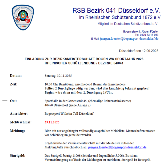 Ausschreibung BZM2026 Bogen